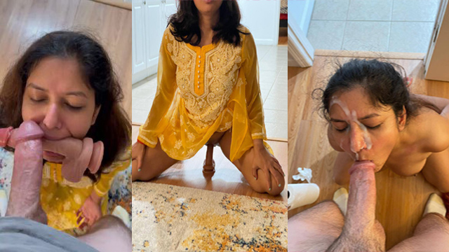 Desi Bhabhi Face Huge – Dildo Riding Fuck Viral MMS