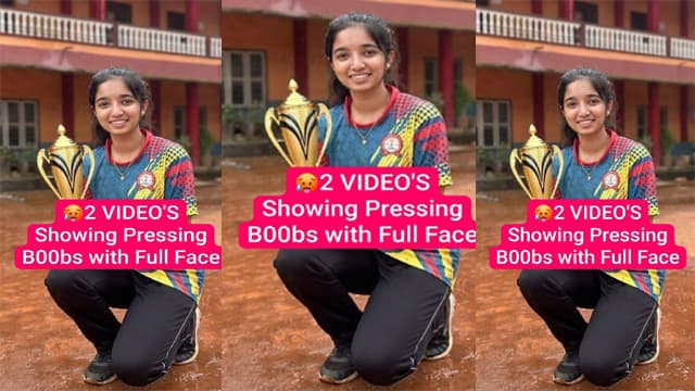 Champion Girl Latest Viral Showing & Boobs Pressing Video Watching