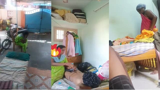 Tamil Guy Manipulated Aunty Oil Massage Dick Talking Video HD