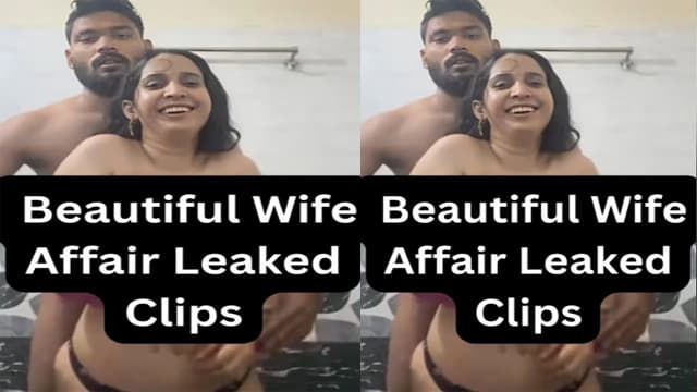 Beautiful Wife Affair Giving Deepthroat Blowjob In Bathroom And Having Fun