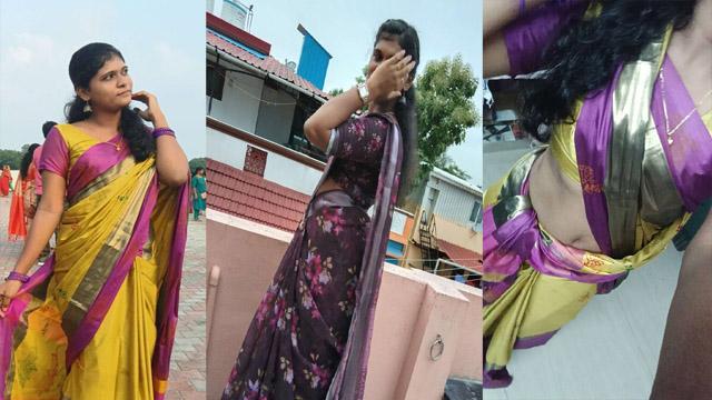 Sexy Mallu Tamil Girl Saree Nude Boobs Sucking