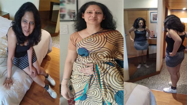 Beautiful South Indian Milf Wife Blowjob Dick