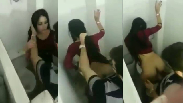 Bengali College Girl Sex By Senior In Toilet On College Day Leaked Porn Video